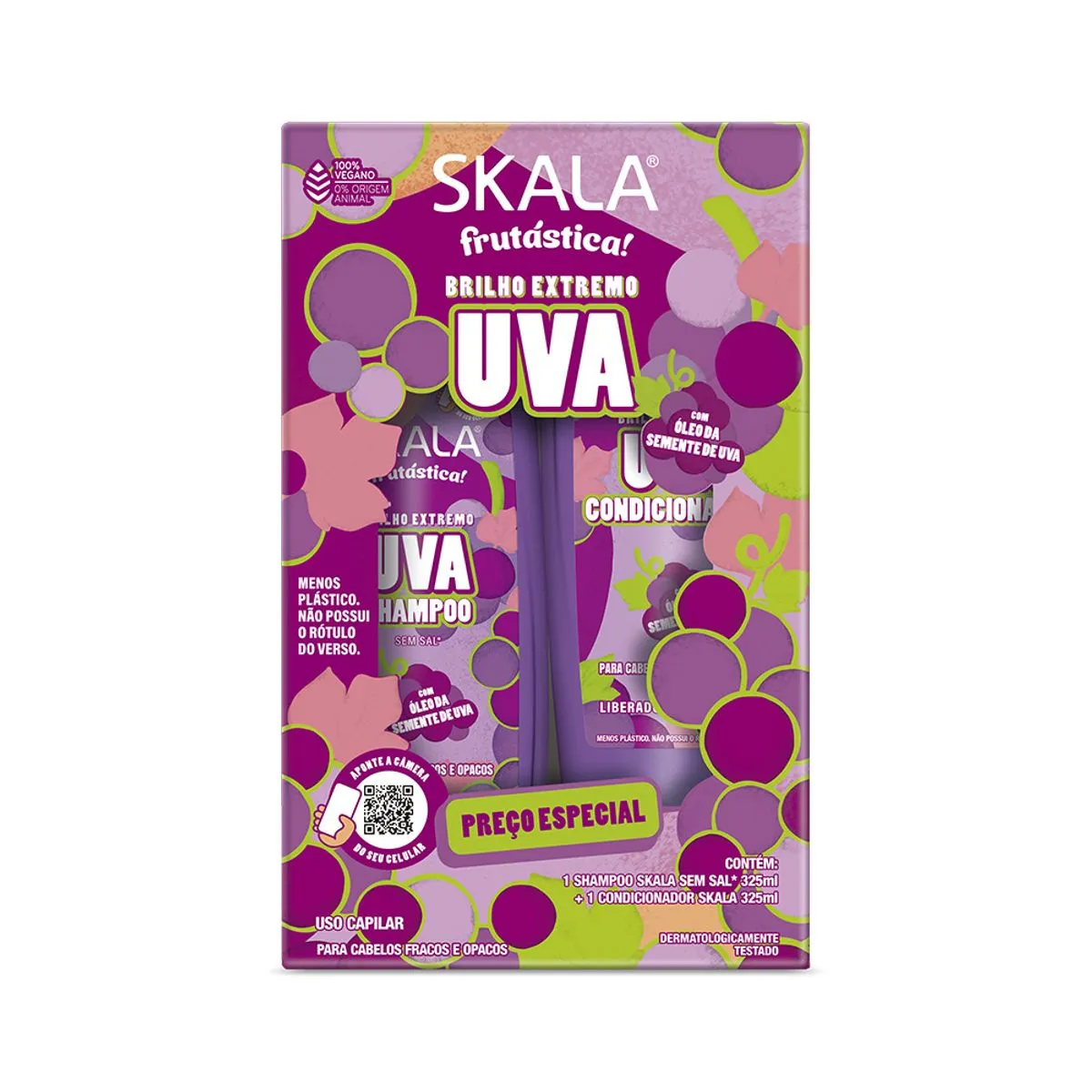 Skala Kit Shampoo + Acondicionador Uva