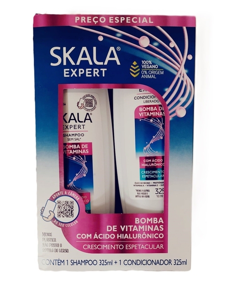 Kit Skala Bomba de Vitaminas Shampoo + Acondicionador
