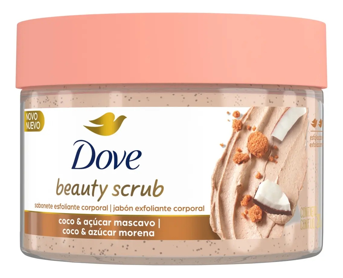 Dove Beauty Scrub Exfoliante Coco & Azúcar Morena 280gr