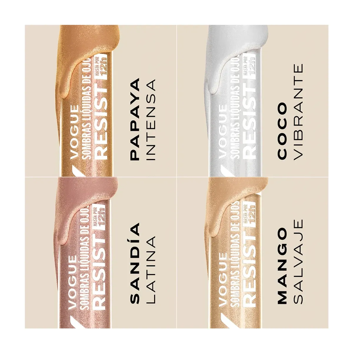 Vogue Resist Sombra Líquida de Ojos Mango Salvaje 5ml - Imagen 2